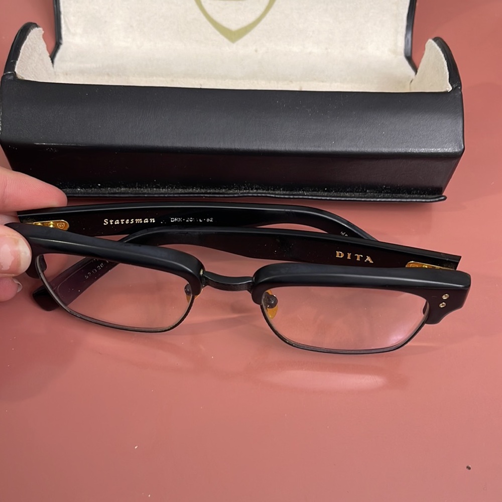 DITA STATESMAN EYEGLASSES AND EYEGLASS CASE offers welcome - Picture 4 of 9